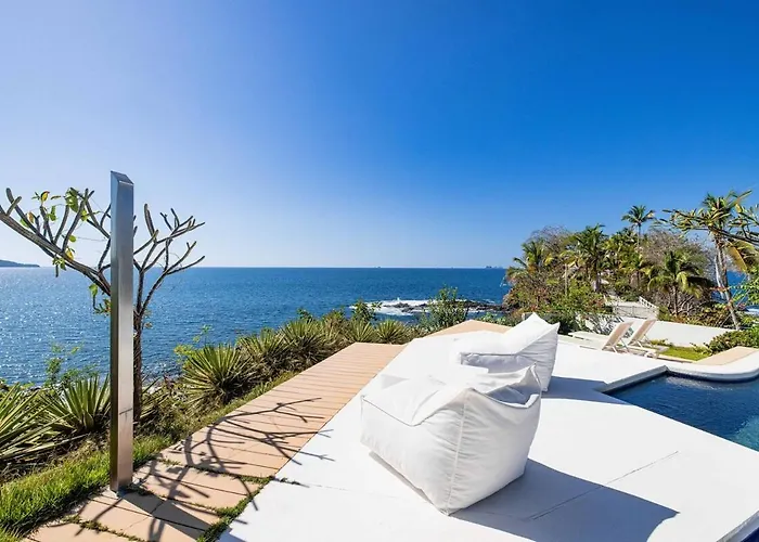 Beachfront Cliff 300 Degrees Ocean Views, Pool And Jacuzzi Playa Flamingo