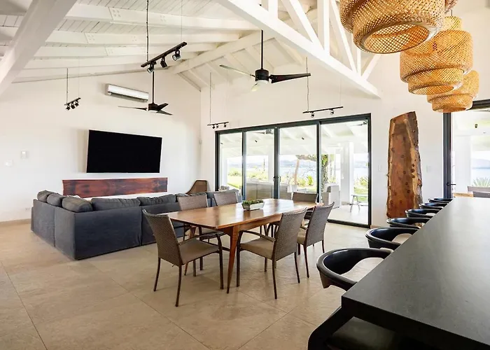 Villa Beachfront Cliff 300 Degrees Ocean Views, Pool And Jacuzzi Playa Flamingo