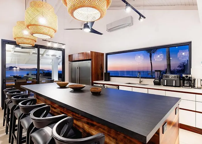 Villa Beachfront Cliff 300 Degrees Ocean Views, Pool And Jacuzzi Playa Flamingo