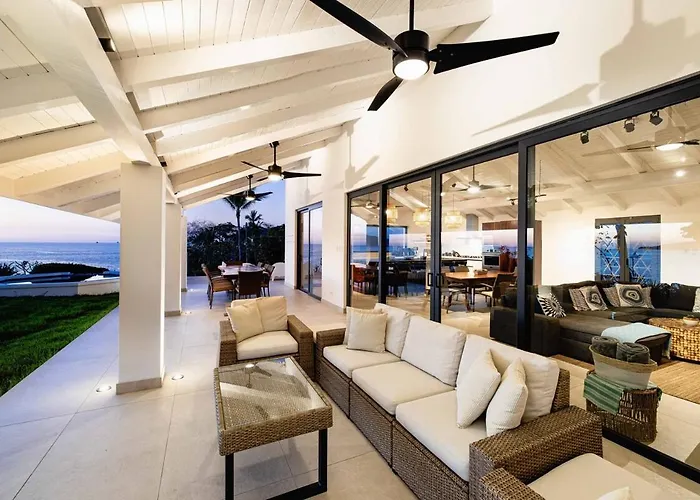 Villa Beachfront Cliff 300 Degrees Ocean Views, Pool And Jacuzzi